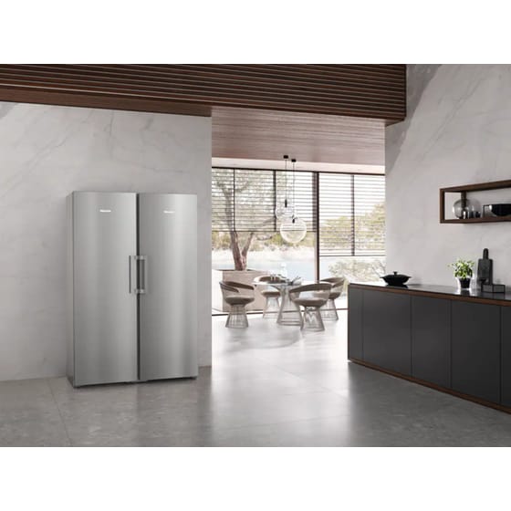 MIELE KS 4783 ED 399 Lt Ασημί Μονόπορτο Ψυγείο image 1
