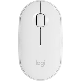 Logitech Pebble M350 Ασύρματο Bluetooth Ποντίκι Off-White