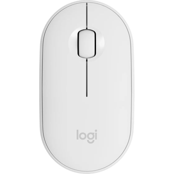 Logitech Pebble M350 Ασύρματο Bluetooth Ποντίκι Off-White image 0