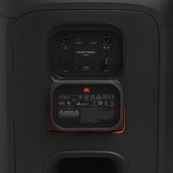 Party Speaker JBL Partybox 520 400W - Μαύρο image 11