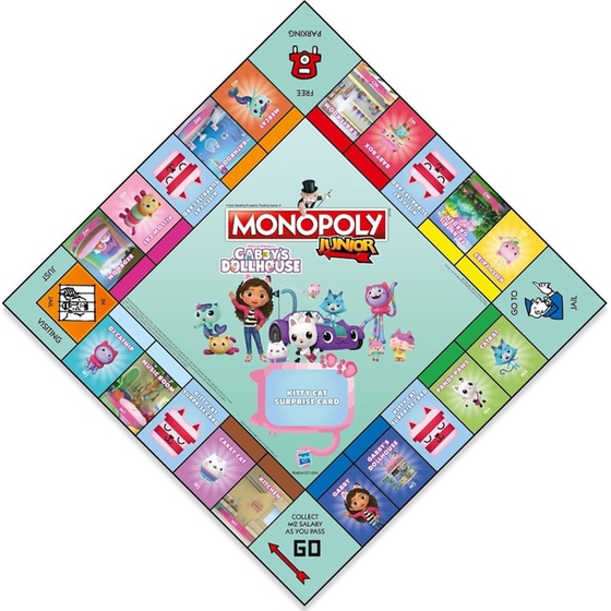 Monopoly: Junior Gabby's Dollhouse Επιτραπέζιο (Winning Moves) image 3