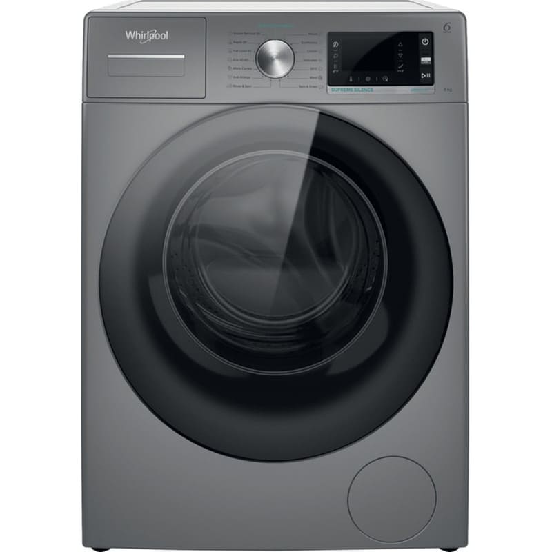 WHIRLPOOL WHIRLPOOL W6 W945SB EE 9 kg 1.400 Στροφές Inox Πλυντήριο Ρούχων