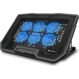 Βάση Laptop Cooler Lamtech 17.3" Flexi Stand - Μαύρο