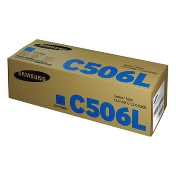 Toner Samsung CLT-C506L - Cyan image 0