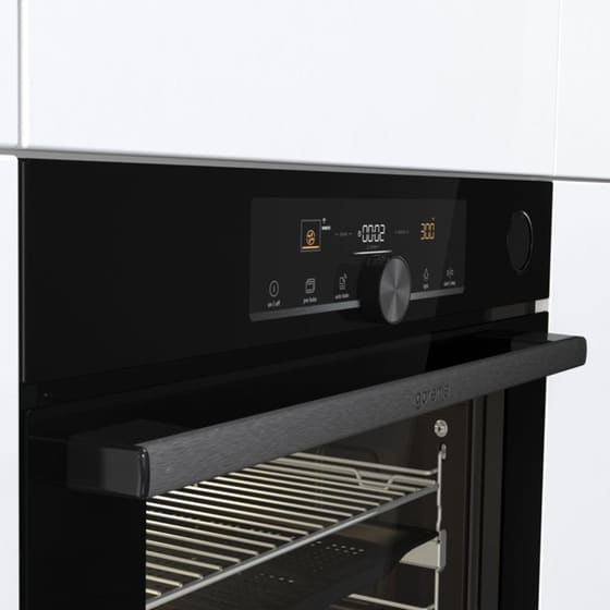 Εντιχοιζόμενος Φούρνος Άνω Πάγκου GORENJE BSA6747A04BGWI 77 lt Μαύρο image 5