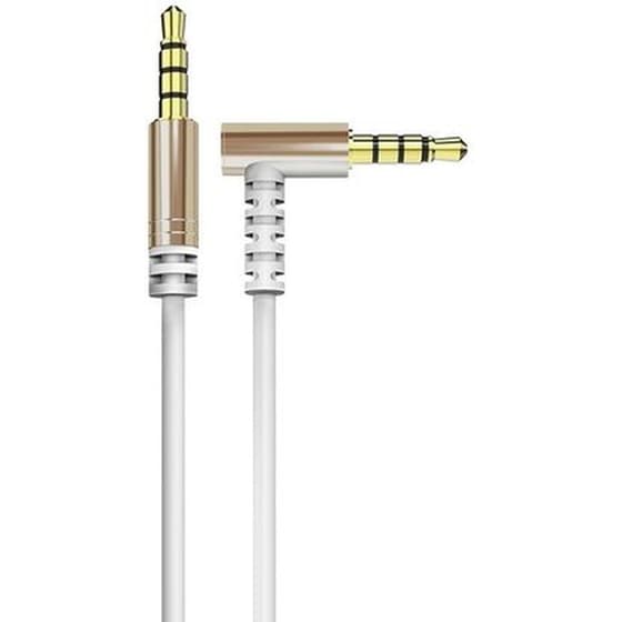 Καλώδιο Ήχου Dudao L11 Angled 3.5mm Mini Jack σε 3.5mm Mini Jack 1m - Λευκο image 0