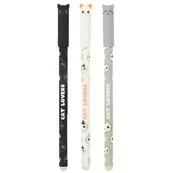 Στυλό Διαρκείας i-Total Erasable Cap Cat (1 Τεμάχιο) image 0