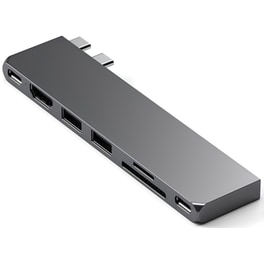 Docking Station Satechi Pro Hub Slim 5-Port USB 4.0 συμβατό με Dual USB-C