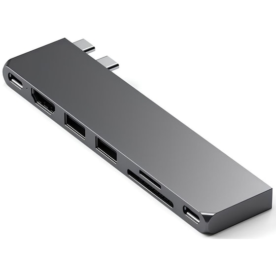 Docking Station Satechi Pro Hub Slim 5-Port USB 4.0 συμβατό με Dual USB-C image 0
