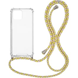 Θήκη Apple iPhone 12 Pro - Sonique με Κορδόνι Armor Clear - Κίτρινο