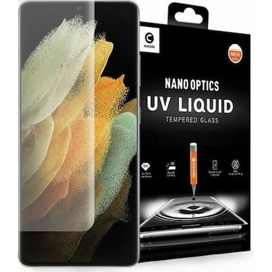 Mocolo Uv Tempered Glass  - Σύστημα Προστασίας Οθόνης Samsung Galaxy S21 Ultra 5g - Clear (sx6020) image 0