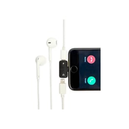Αντάπτορας Kikkerland Charge & Listen Lighting male σε 2x Lightning female Μαύρο