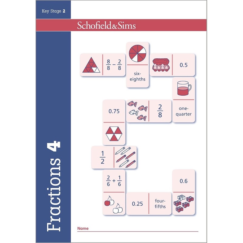 Fractions, Decimals and Percentages Book 4 (Year 4, Ages 8-9)