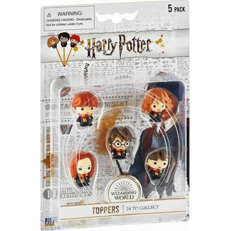 P.M.I. P.m.i. Harry Potter Pencil Toppers – 5 Pack (s1) (random) (hp2040)