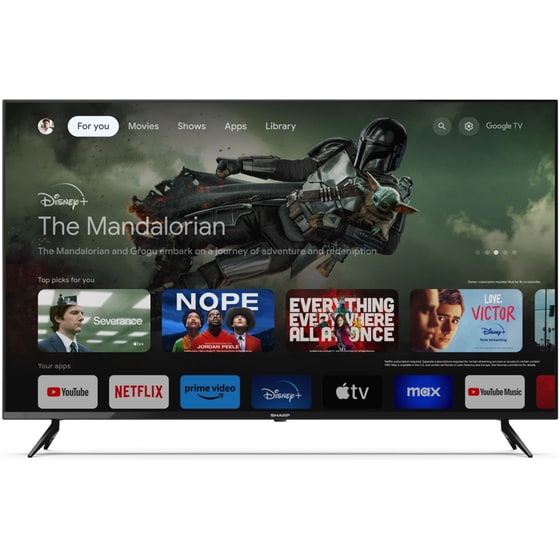 Sharp LED 50" 4K Google TV Τηλεόραση 50GL4060E image 1
