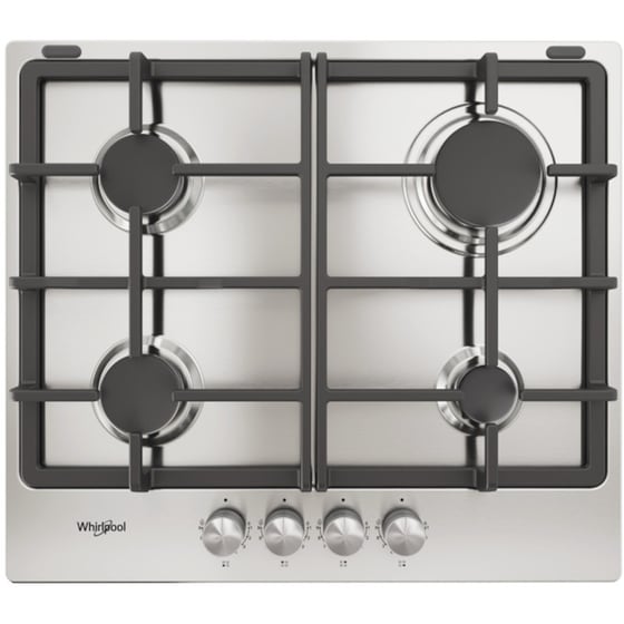 Εστία Αερίου Αυτόνομη WHIRLPOOL TGML 660 IX 58 cm Inox image 0