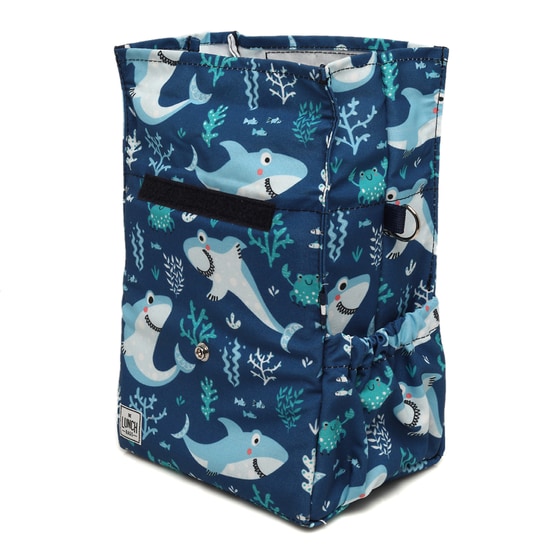Τσαντάκι Φαγητού The Lunchbags Kids Sharks image 4