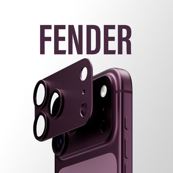 Προστατευτικό καμερών Apple iPhone 18 Pro Max - PanzerGlass Fender Camera Protector - Purple image 6