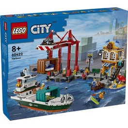 LEGO® City Seaside Harbor with Cargo Ship (60422)