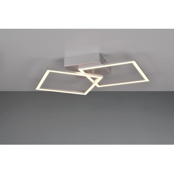 Trio Lighting Πλαφονιέρα Οροφής 60εκ. Γκρι με Ενσωματωμένο LED image 2