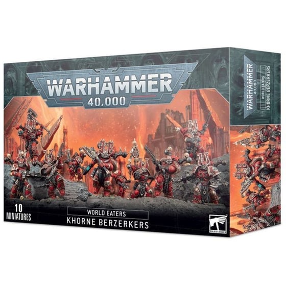 World Eaters: Khorne Berserkers Warhammer 40k GAMES WORKSHOP image 0