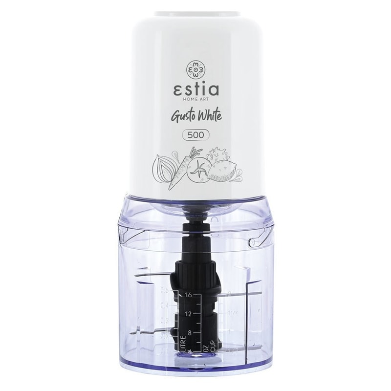 ESTIA ESTIA GUSTO WHITE 0.5L 400W Πολυκόφτης