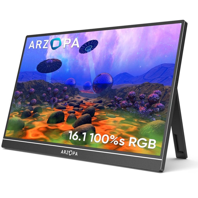 Arzopa Portable Monitor Series Z1C 16.1 IPS Flat 60 Hz 3 ms