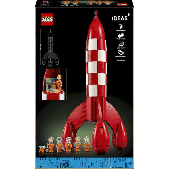 LEGO® Ideas Σεληνιακός Πύραυλος Tintin® (21367) image 9