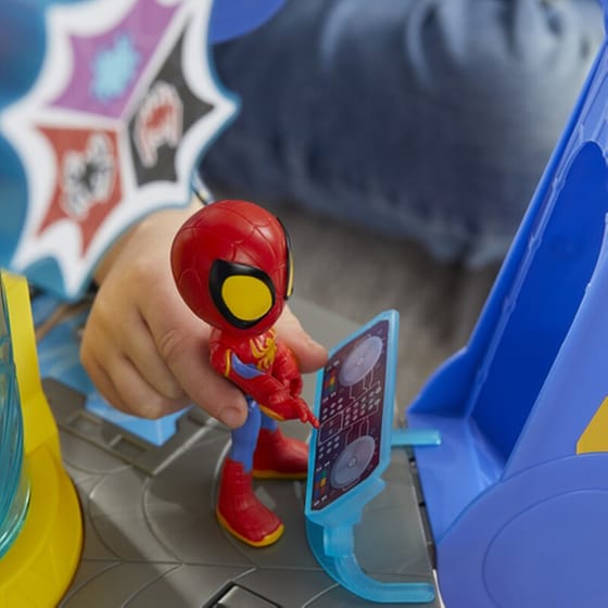 Hasbro Marvel Spidey And His Amazing Friends - Web Spinners Web Quarters (F6723) image 12