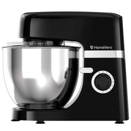 Κουζινομηχανή HOMEVERO HV-ICM1800B 1800 W 5 L Μαύρο/Ασημί