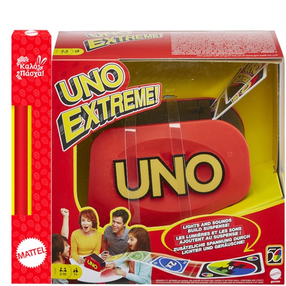 Παιχνιδολαμπάδα Uno Extreme Επιτραπέζιο (Mattel) image 0