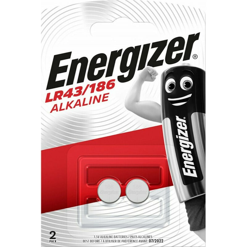 ENERGIZER Αλκαλικές Μπαταρίες Για Ρολόγια Energizer No186 LR43 1,55V 2τμχ