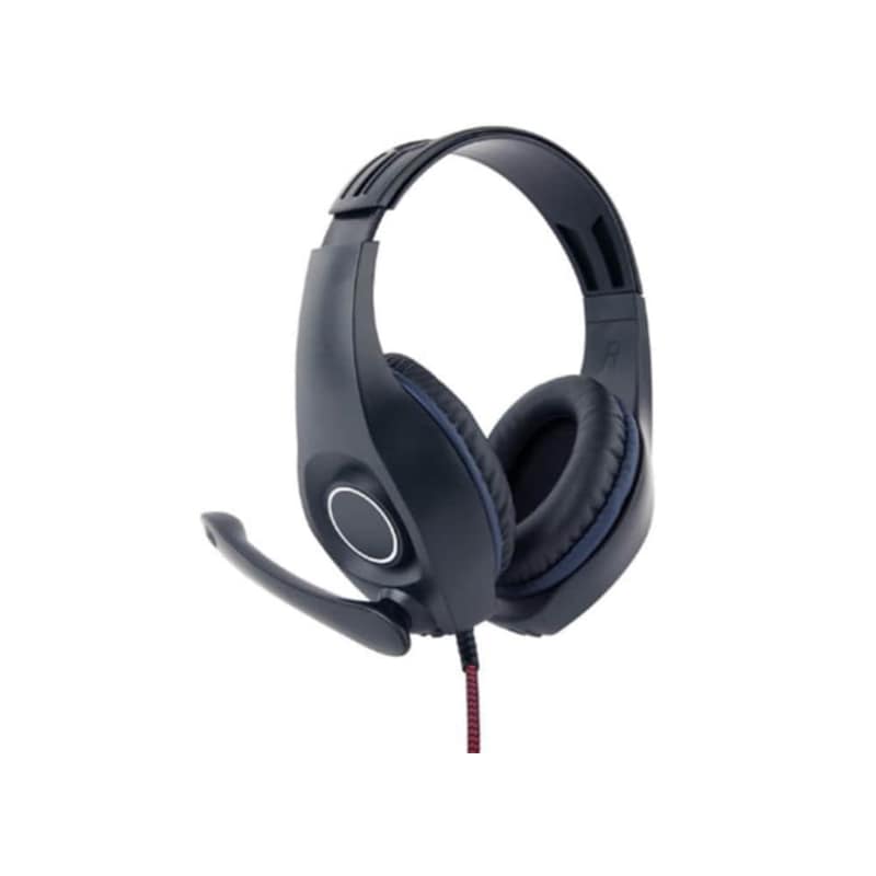 GEMBIRD Gembird GHS-05-B PS4 Gaming Ενσύρματα Ακουστικά 3.5mm Μαύρα/Μπλε