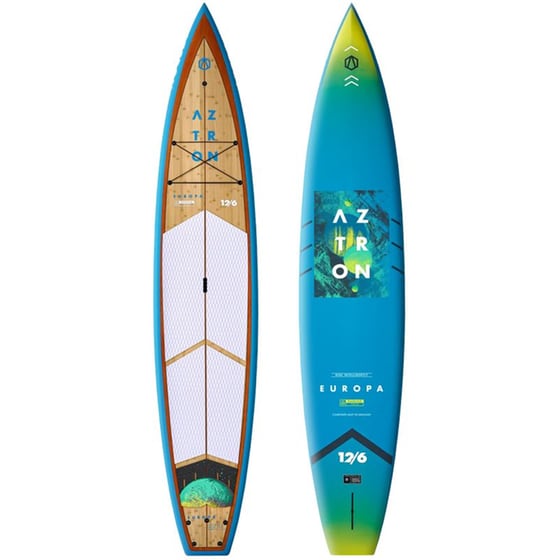 Συμπαγής Σανίδα SUP Aztron 381 x 76 - Μπλε image 1