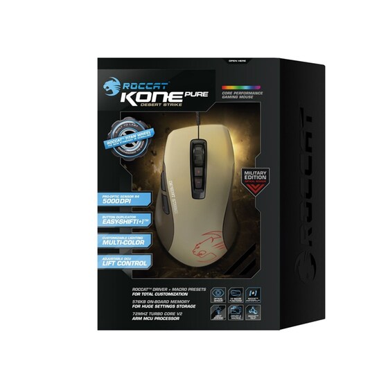 MOUSE ROCCAT KONE PURE DESERT STRIKE GAM image 1