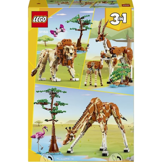 LEGO® Creator 3in1 Wild Safari Animals (31150) image 9