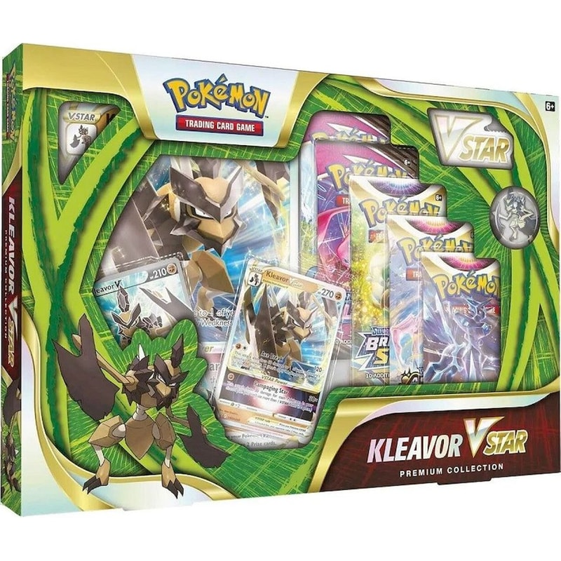 Pokémon TCG: Kleavor VSTAR Premium Pin Collection (Pokemon USA)