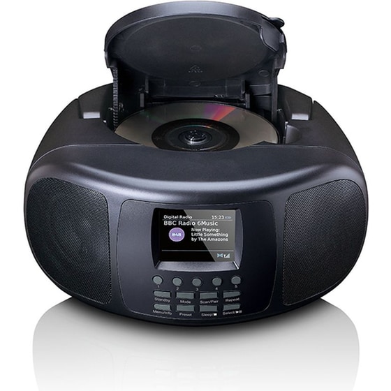 Hi‑Fi CD Player Lenco SCD‑6000BK με DAB+ – Μπλε image 1