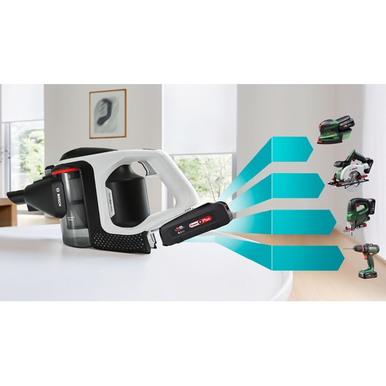 Ανταλλακτική Μπαταρία Λιθίου BOSCH BHZUB1840 18 V Μαύρο image 4