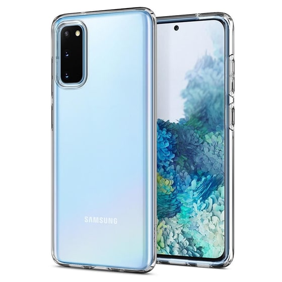 Θήκη Samsung Galaxy S20 - Spigen Liquid Crystal - Crystal Clear image 2
