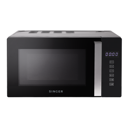 SINGER MWGBL DGT BL 20 Lt με Grill Μαύρο Φούρνος Μικροκυμάτων