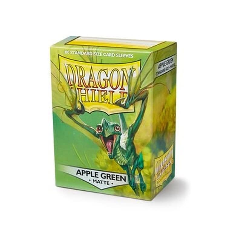 Dragon Shield Sleeves 100c – Apple Green