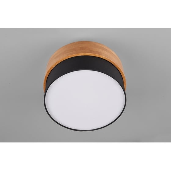 Trio Lighting Seasons Πλαφονιέρα Οροφής 30εκ. Καφέ με Ντουί E14 image 2