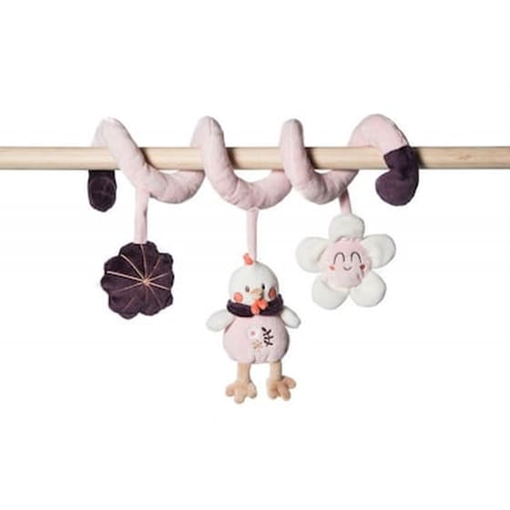 Artesavi Βρεφικό Σπιράλ Παιχνίδι Κούνιας & Καροτσιού Κοτούλα Ροζ (ART2036F) image 0