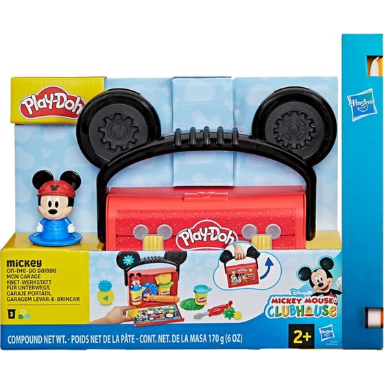 Παιχνιδολαμπάδα Play-Doh Disney JR Clubhouse On the Go Mickey/Minnie Playset - Τυχαία Επιλογή image 0