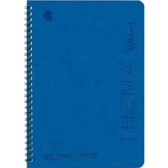 Τετράδιο Σπιράλ Typotrust Thema Α4 3 Θεμάτων 80 Φύλλων (1 Τεμάχιο) image 1