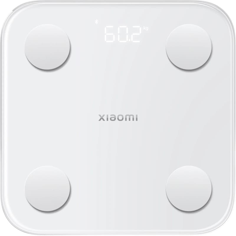 Ψηφιακή Ζυγαριά Σώματος XIAOMI S400 με Λιπομετρητή Bluetooth Λευκή