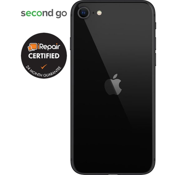 Μεταχειρισμένο Apple iPhone SE (2nd Gen) 128GB Black second go Certified by iRepair image 4