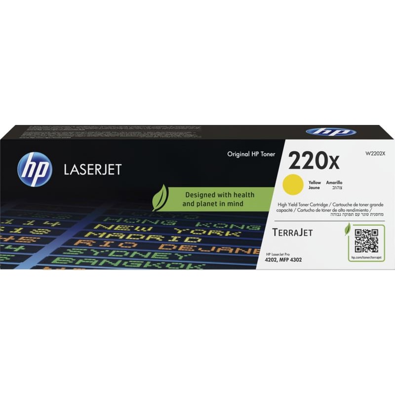 Toner HP 220X W2202X - Yellow