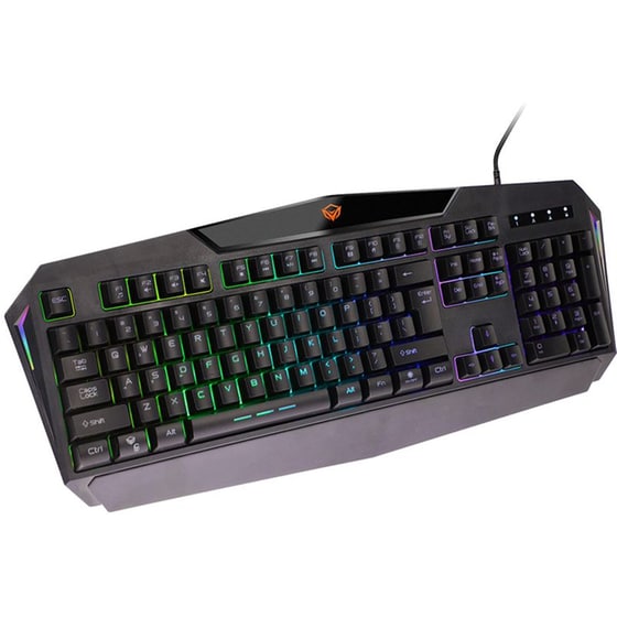 Meetion Mt-c510 Σετ Gaming Ενσύρματο Πληκτρολόγιο με RGB φωτισμό & Ποντίκι Μαύρο (US) image 1